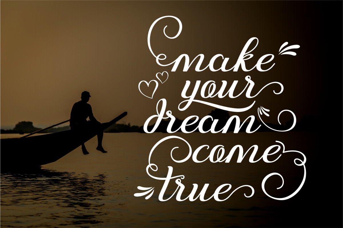 Just Sweet Font, a Script Font by Beautypes (Photo 2 of 7)