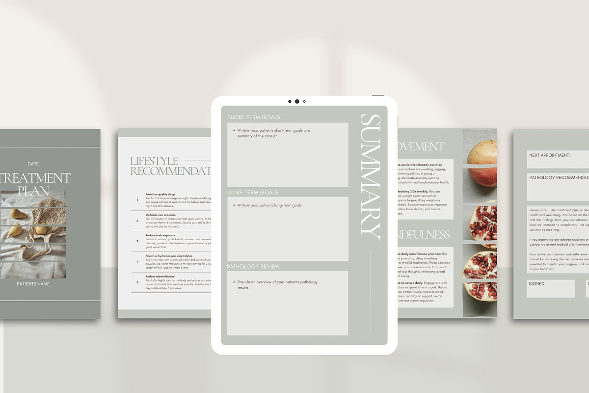 Practitioner Starter Bundle, a Presentation Template by Naturopath Hub (Photo 6 of 13)