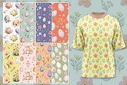 Happy Easter Clipart Collection, an Animal Illustration by AG Mockups (Thumbnail 6 of 7)