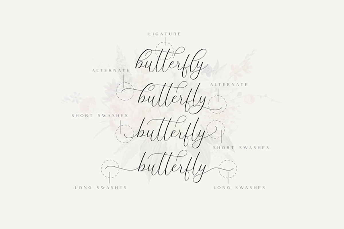 The Britney - Elegant Script Font preview 5