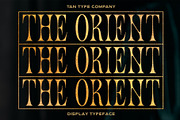 TAN - ORIENT, a Serif Font by TanType (Thumbnail 1 of 11)