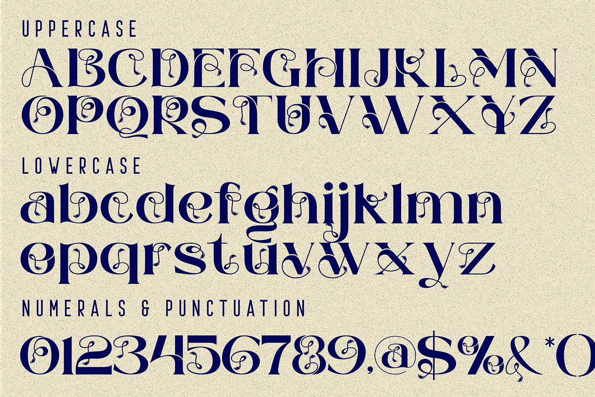 Natural Creation - Decorative Font, a Serif Font by 177Studio (Photo 7 of 8)