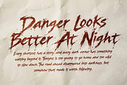 Huntwakes Midnight Slash Grunge font, a Handwritten Font by HypeWorksCo (Thumbnail 12 of 15)