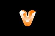 Modern 3D Glossy Letter V Logo Icon, a Branding & Logo Template by Design Store (Thumbnail 1 of 2)