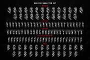 Embrace Death Metal Font, a Blackletter Font by Fonday Studio (Thumbnail 14 of 16)