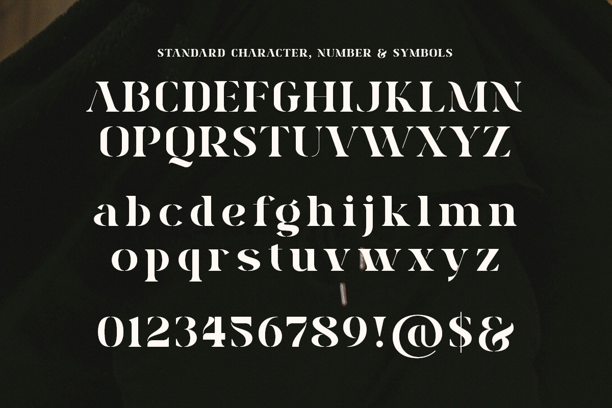 Mersen Boldest - Modern Bold Serif, a Serif Font by Shakira Studio (Photo 9 of 10)