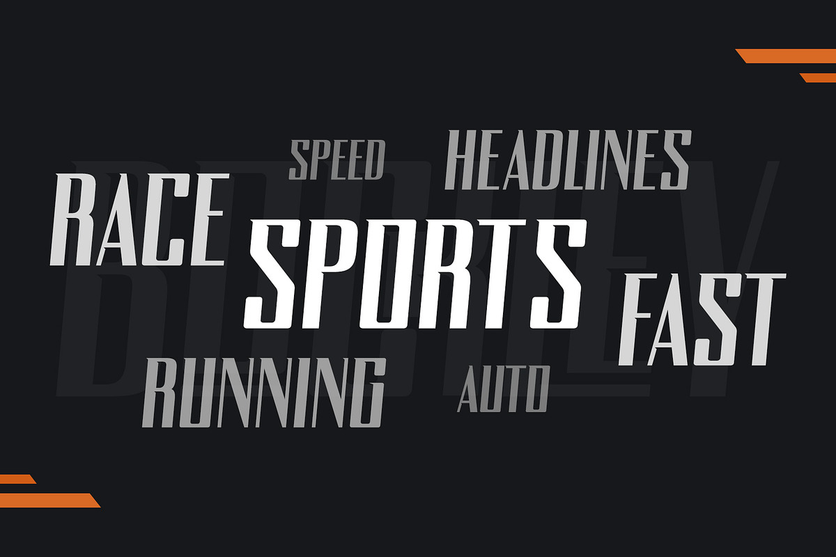 Bockley - Sports Display Font, a Sans Serif Font by Almeera Std (Photo 2 of 11)
