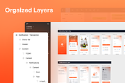 Skilled Worker Hiring Mobile App UI, an App Template by Nik Design (Thumbnail 2 of 6)