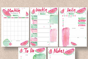 Watermelon 5 Pack - A4 & A5, a Stationery Template by Stick with Sam (Thumbnail 2 of 2)