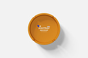 Ashtray Mockup, a Product Mockup by Indah (Thumbnail 3 of 6)