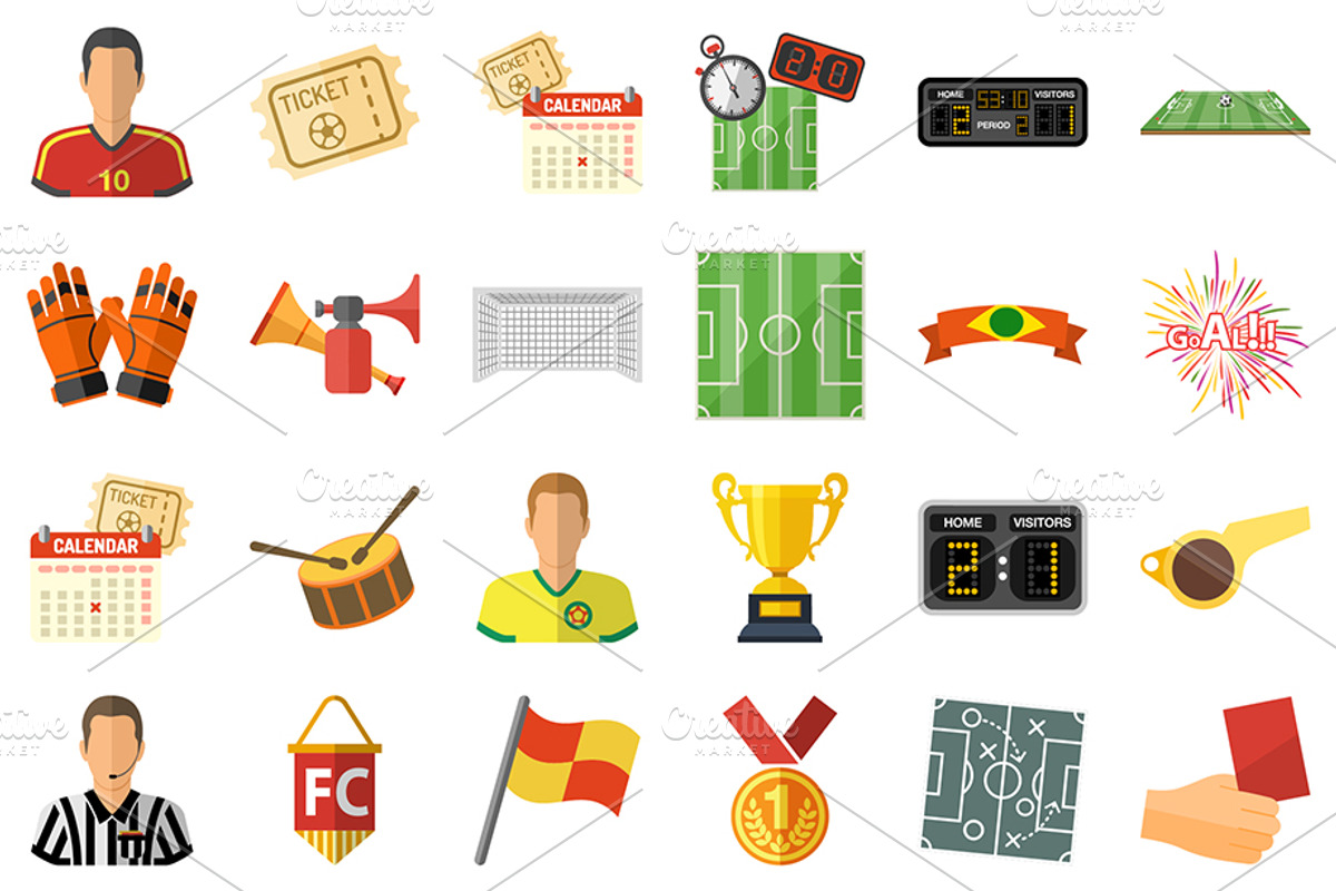 Soccer Themes, a Sport Illustration by TAlex (Photo 2 of 7)
