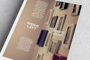 Bifold Brochure Mockups