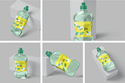 Dishwash Bottle Mockups, a Household Mockup by megostudi0 (Thumbnail 1 of 7)