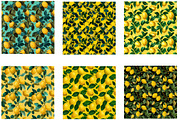 Lemon Pattern Sublimation Bundle, an Illustration by Designworld (Thumbnail 3 of 6)