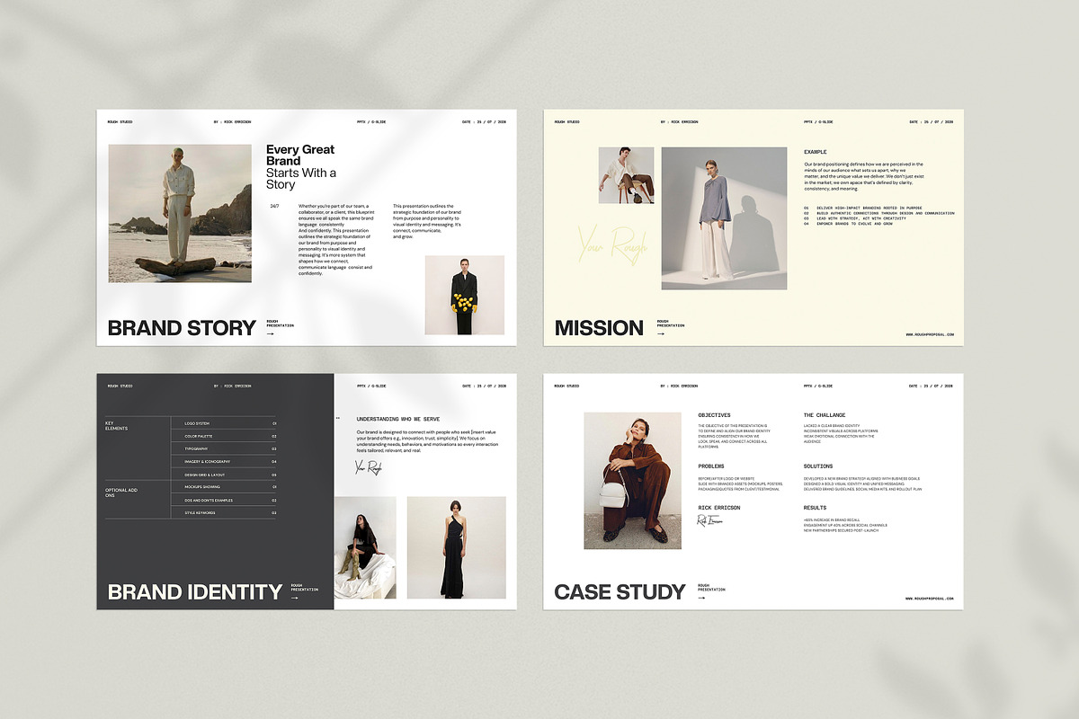 ROUGH Brand Blueprint Template preview 4