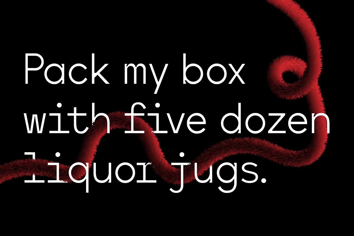 SK Ilke Mono, a Sans Serif Font by Salih Kizilkaya (Photo 5 of 15)