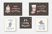 Winter quotes & animals, cards., an Animal Illustration by Designwork (Thumbnail 21 of 23)