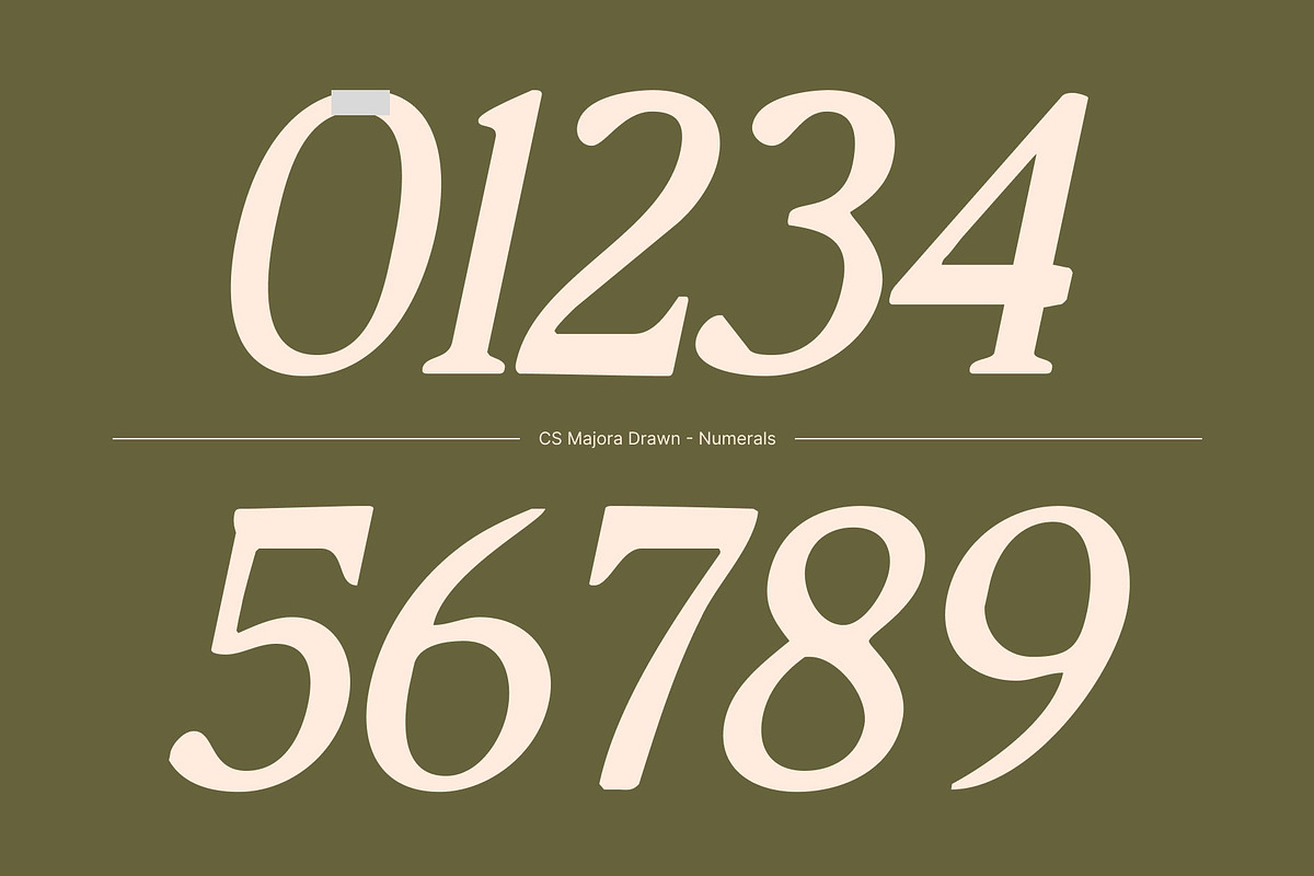 CS Majora Drawn, a Serif Font by Craft Supply Co. (Photo 5 of 8)