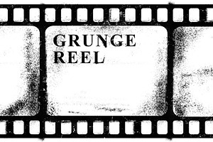 Vintage Grungy Reel Frame, a Decorative Illustration by UoaHH