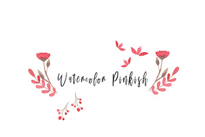 Pinkish Watercolor