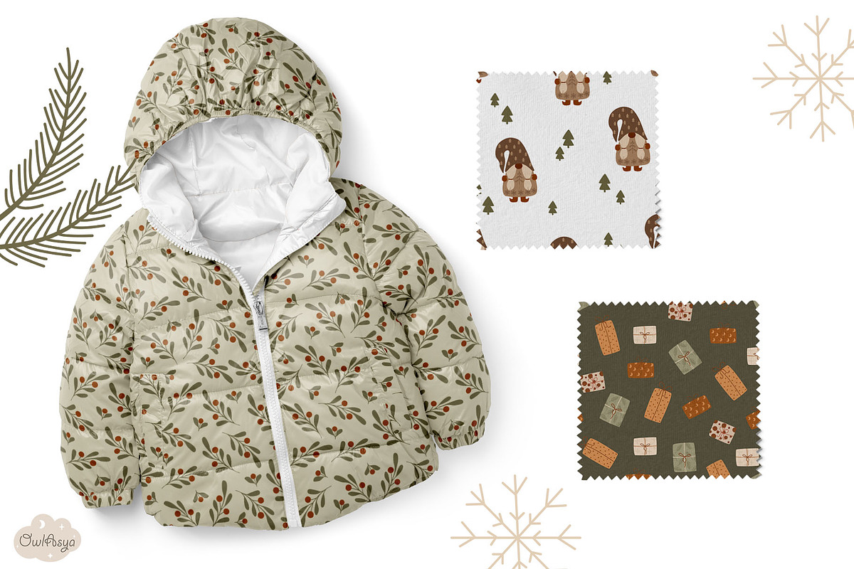 Christmas gnomes collection, an Illustration by owlasya (Photo 6 of 10)