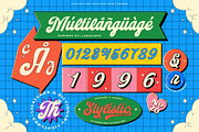 Sundries Bold Script with Extruded, a Script Font by Angin Studio (Thumbnail 6 of 18)