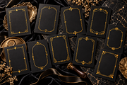 Gold Frames, a Decorative Illustration by alexdndz (Thumbnail 2 of 3)