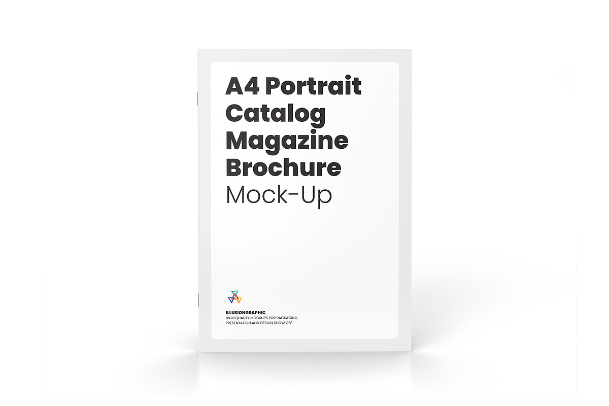 A4 Portrait Magazine Brochure Mockup, a Books & Magazine Mockup by Illusiongraphic (Photo 14 of 28)
