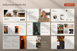 Infikit - Influencer Media Kit PPT