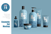Cosmetic set mockup, a Mockup by Radmila (Thumbnail 1 of 4)