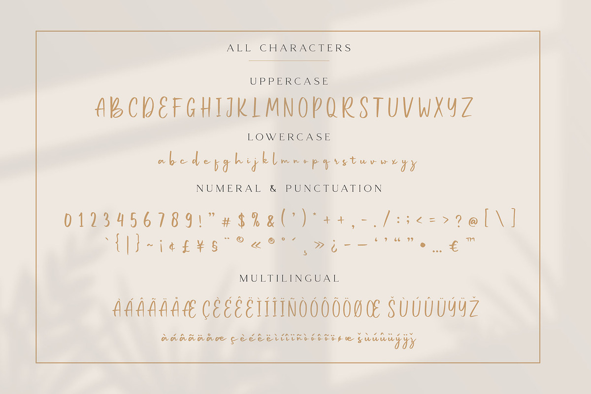 Belle Amour - Modern Calligraphy, a Script Font by Craft Supply Co. (Photo 9 of 9)
