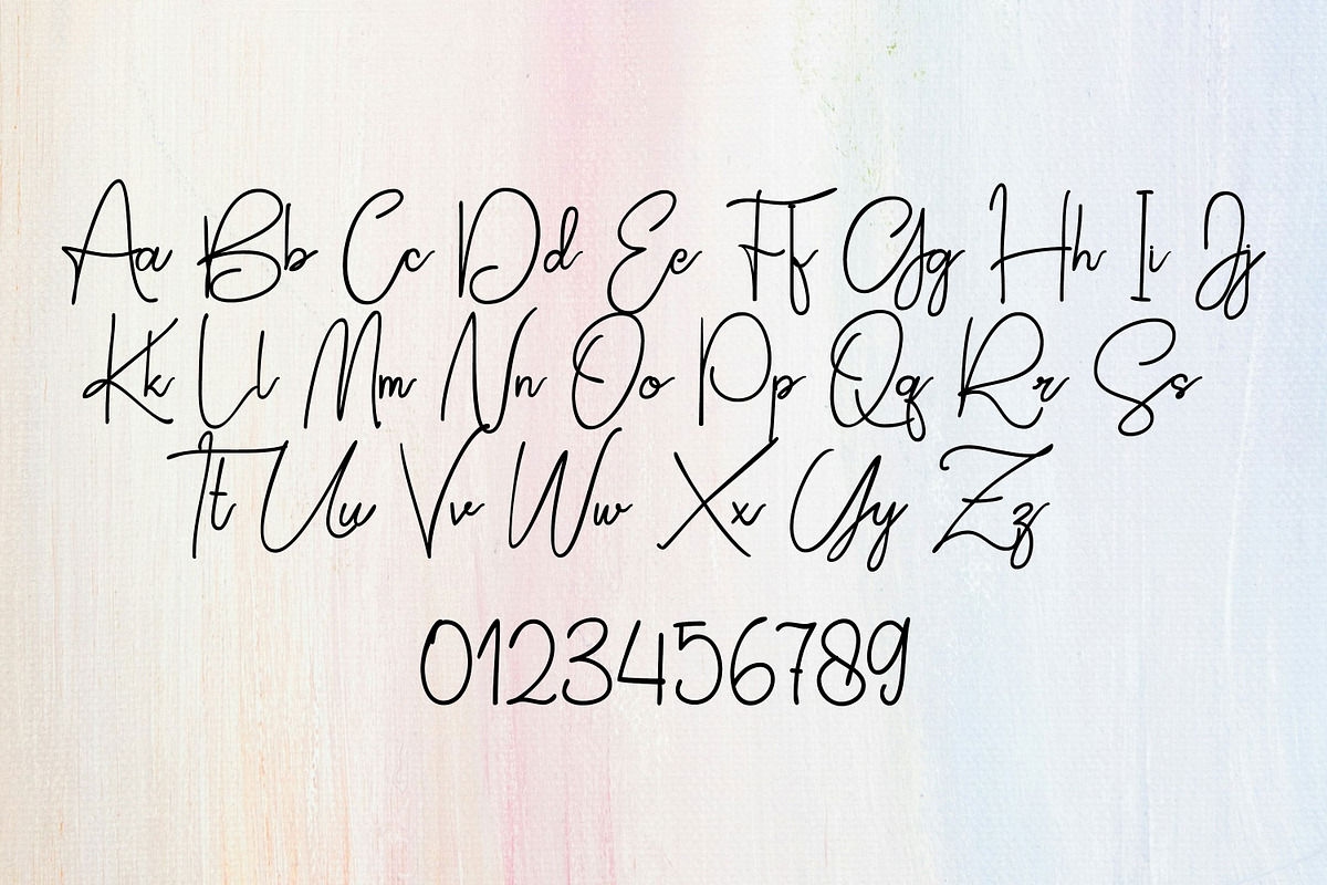 Senja, a Script Font by Canden Meutuah (Photo 5 of 6)