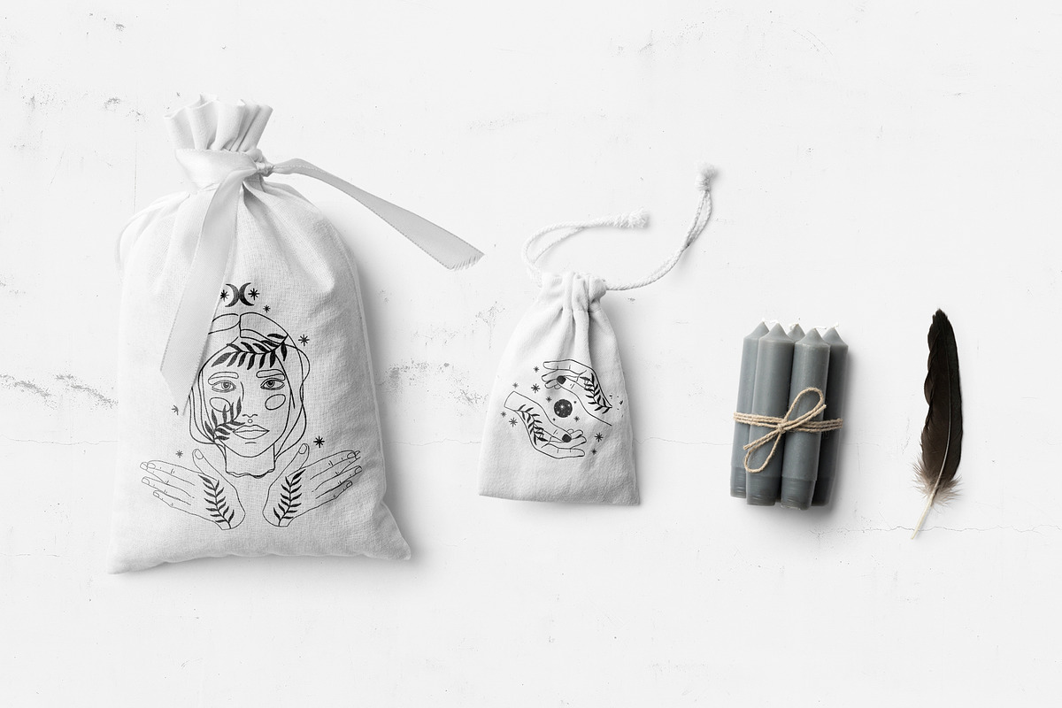 Collection human face and hands., a Person Illustration by Moonflora (Photo 6 of 8)