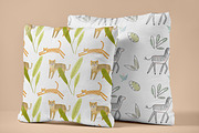 Tiny Jungle set. Zoo pattern, a Pattern Graphic by Lineli (Thumbnail 6 of 12)