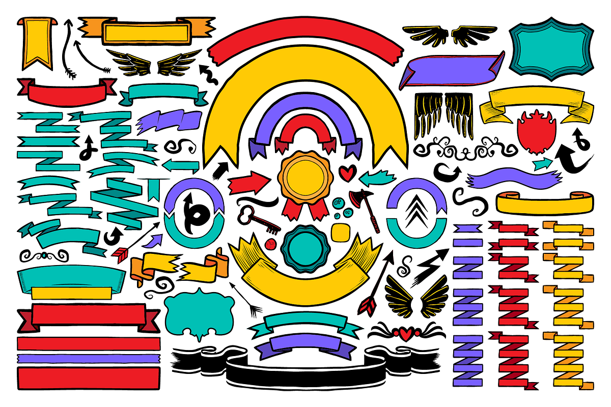 Basic Assets Vector Pack, a Work Illustration by Vectory by BSC (Photo 2 of 3)