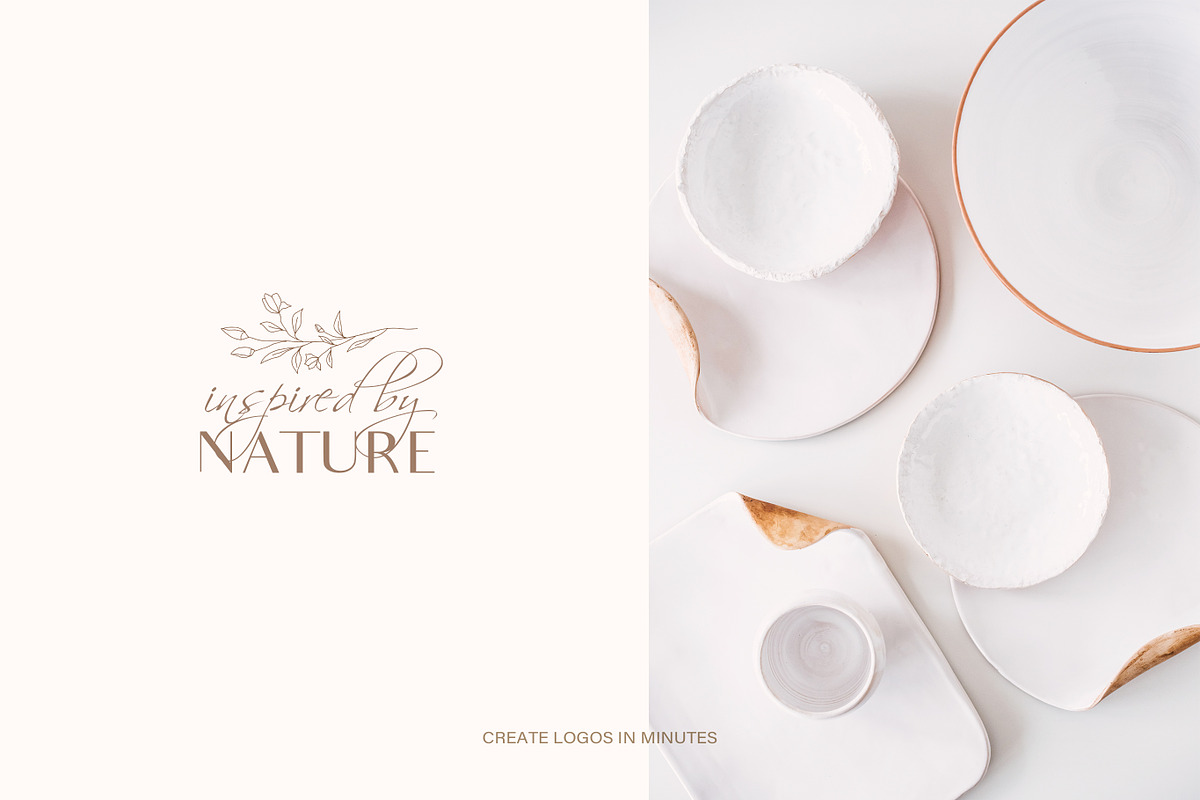 Botanical Line Art Illustrations V1, a Texture Illustration by Kaya Fonts (Photo 9 of 9)