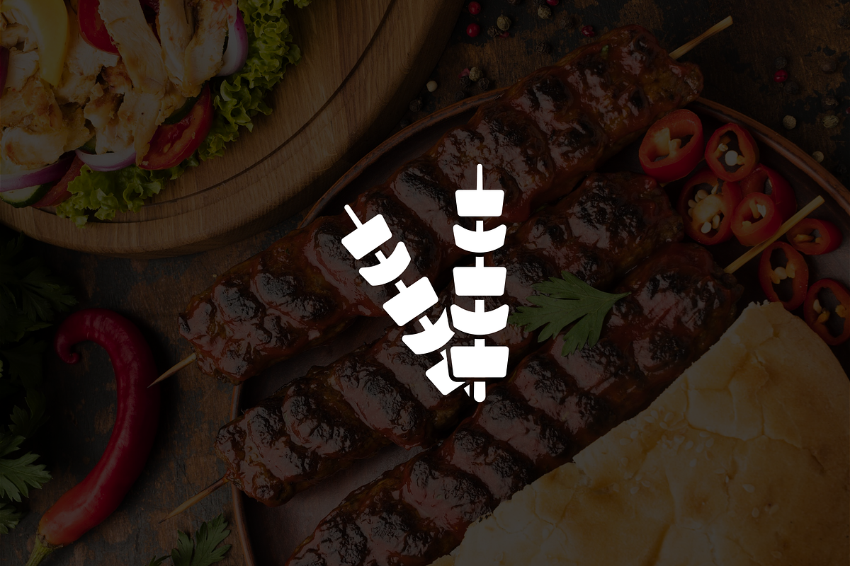 Minimalist Doner Kebab Logo, a Branding & Logo Template by Luxury Logos (Photo 2 of 4)