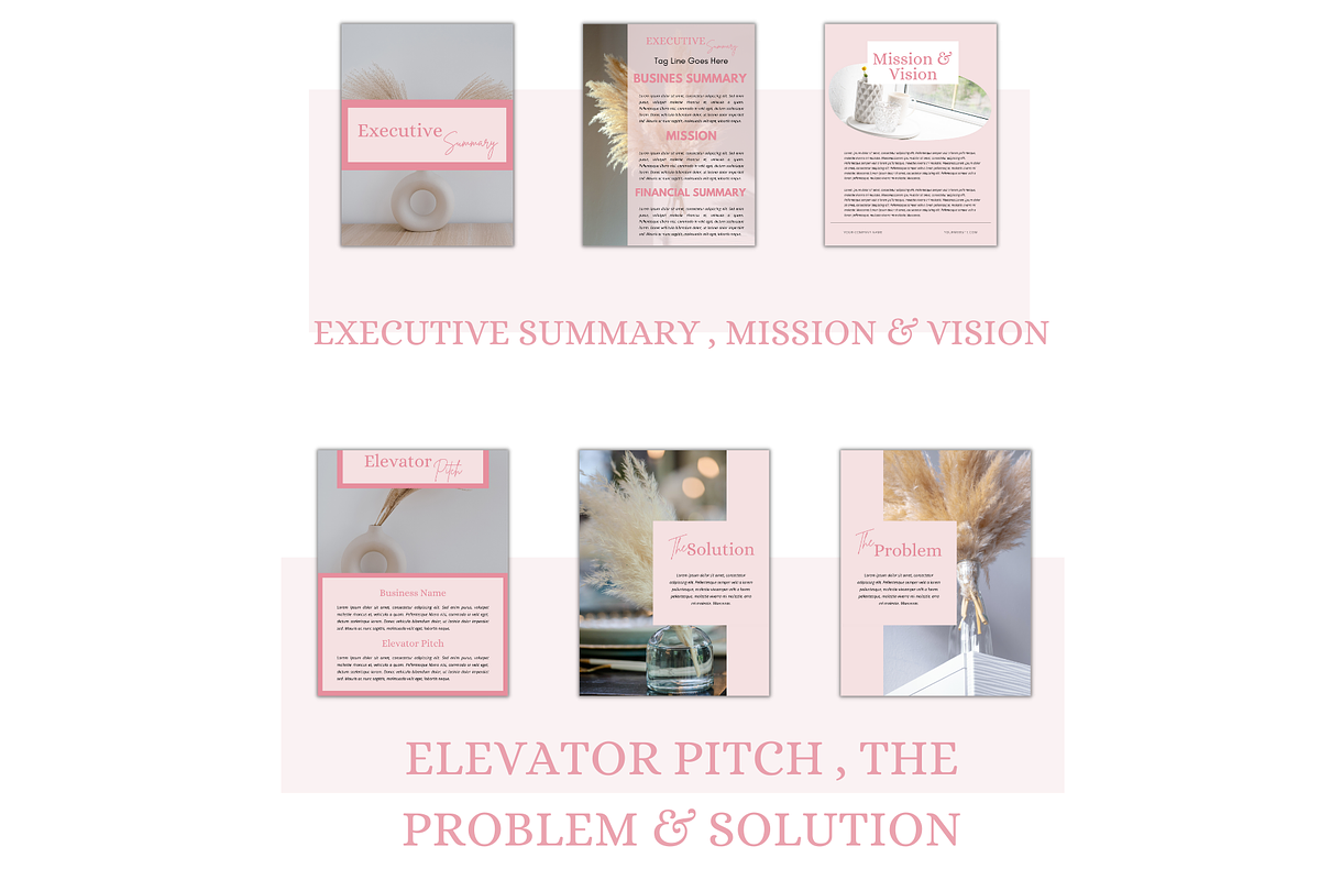business plan template, a Presentation Template by Millennials Marketing (Photo 3 of 10)