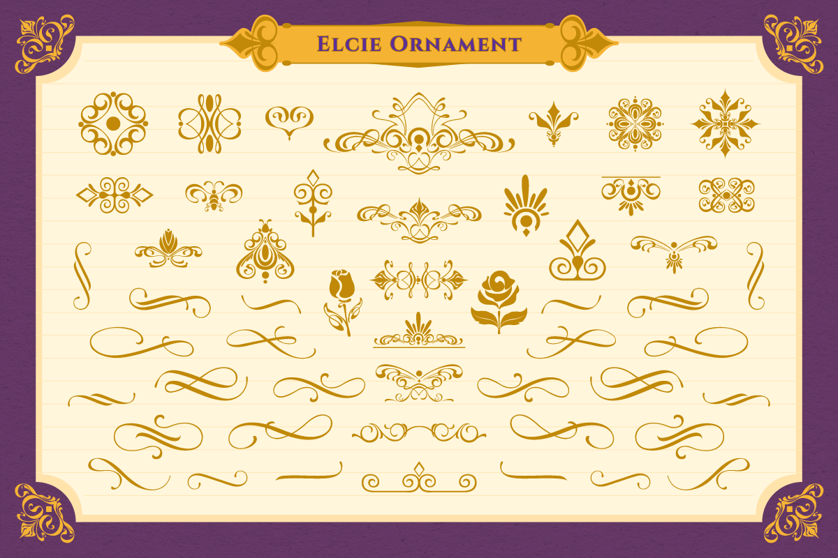 Elcie, a Script Font by Burntilldead (Photo 5 of 14)