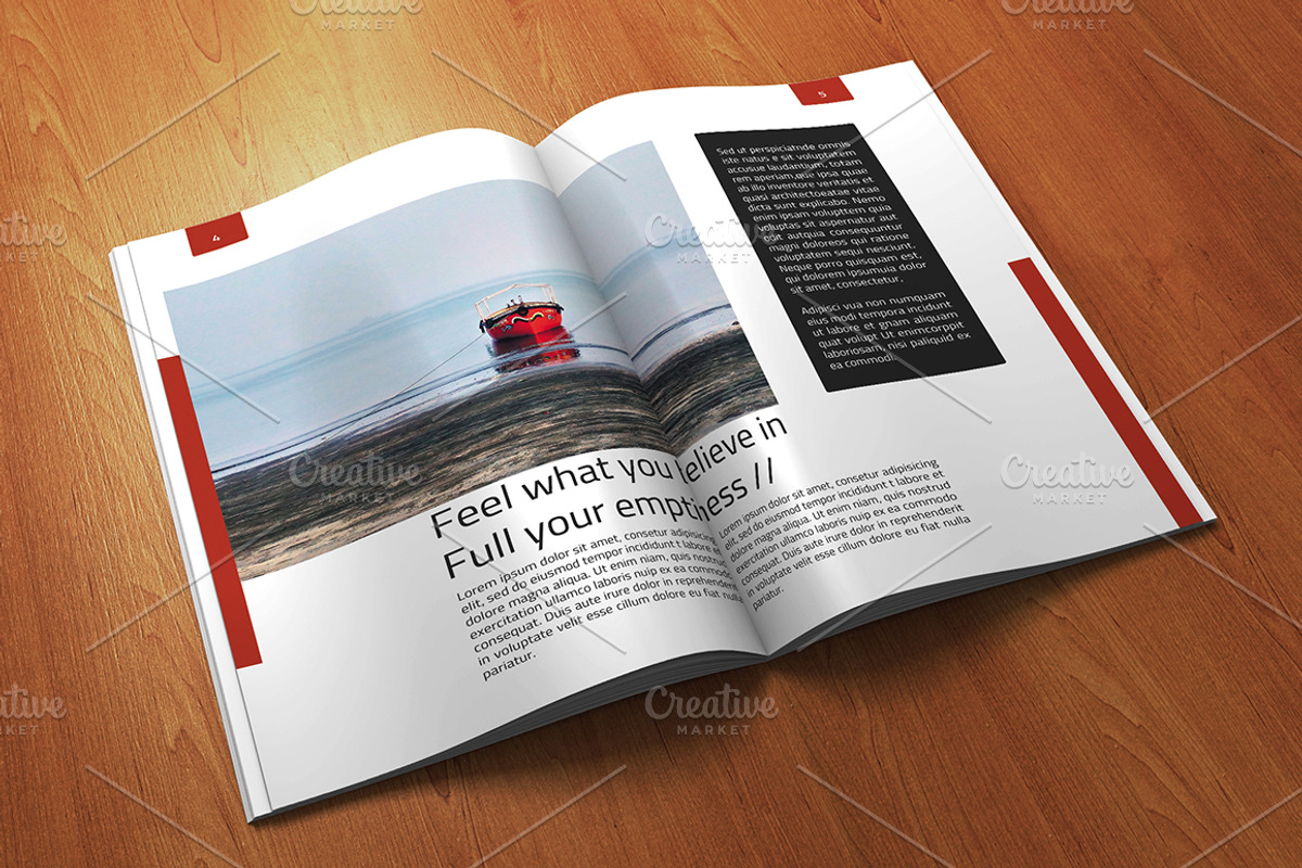 Erotic Fashion Magazine, a Magazine Template by Minimalist Studio (Photo 3 of 11)