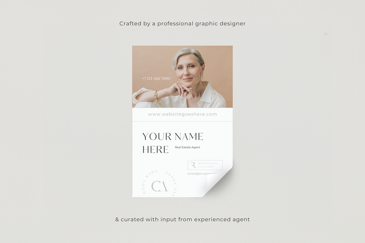 BUNDLE Real Estate Vertical Stickers, a Branding & Logo Template by EstateElements (Photo 7 of 8)