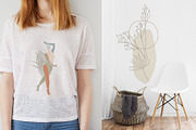 Femininity modern graphic collection, a Decorative Illustration by dasha mo (Thumbnail 5 of 9)