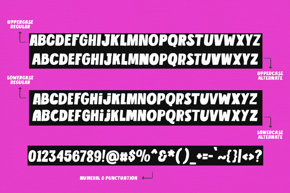 Sidekick Caps, a Handwritten Font by deadlock studio (Photo 7 of 9)