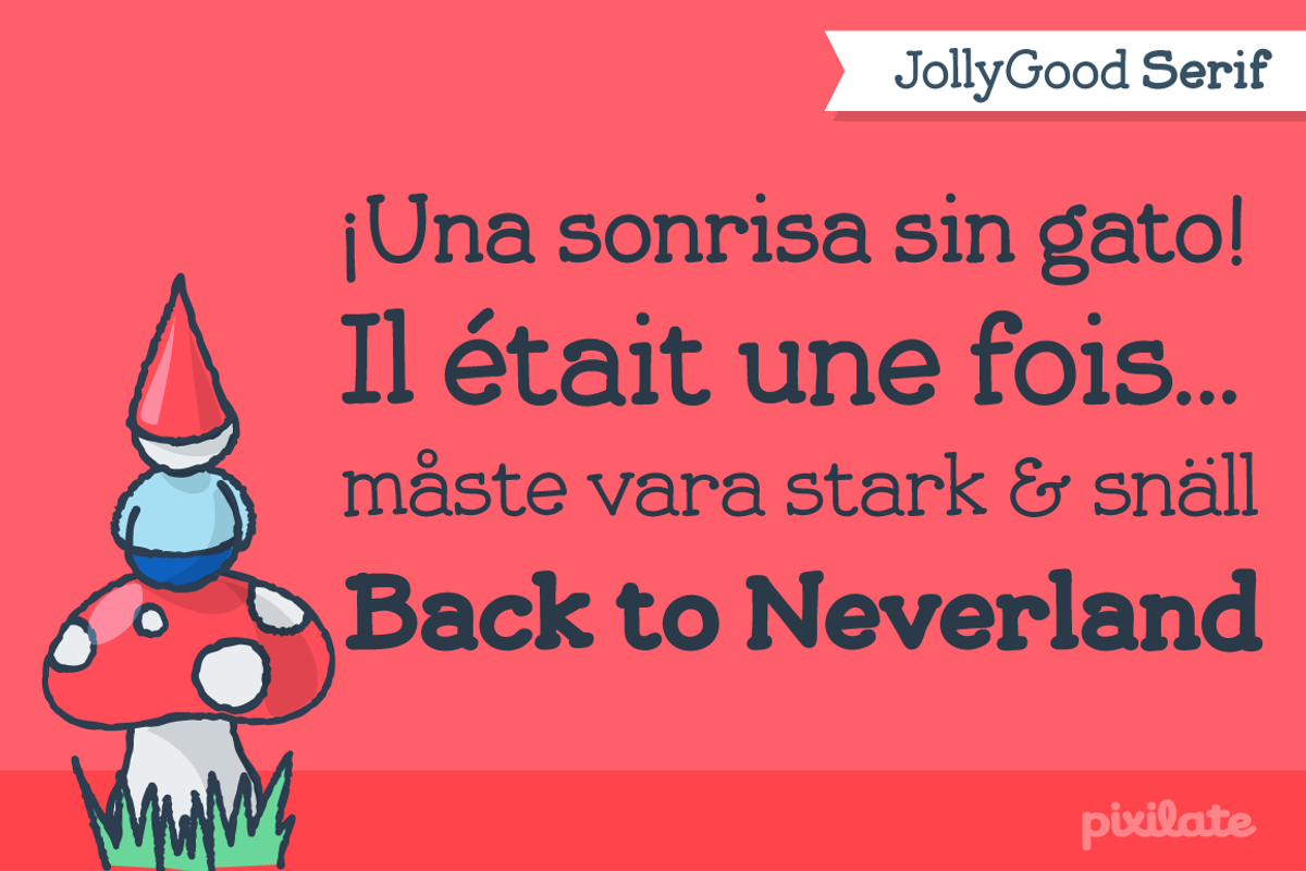 JollyGood Serif- Complete preview 2