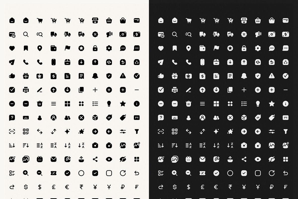 140+ Ecommerce Icon Set – IconFlow, an Outline Icon by PixelGaze (Photo 4 of 6)