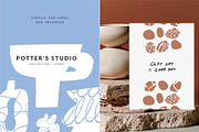 POTTERY SHAPES | HAND DRAWN CLIPART, a Decorative Illustration by Favete Art (Thumbnail 4 of 23)