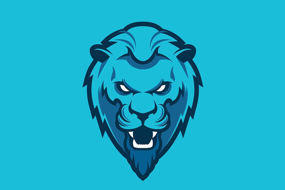 Lion head logotype, a Branding & Logo Template by Mister Chek (Photo 1 of 2)