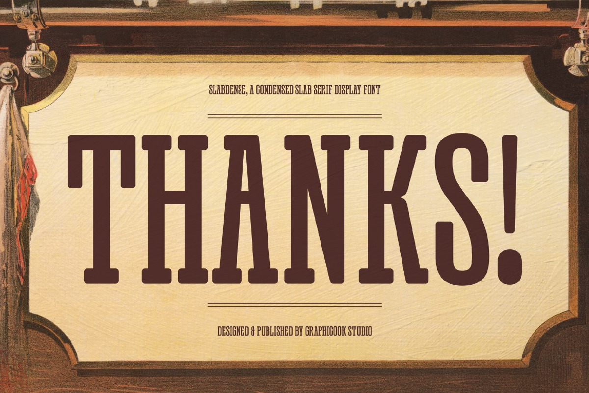 Slabdense, a Font by graphicook (Photo 10 of 10)