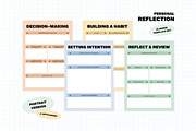 Personal Reflection & Planner Set, a Stationery Template by Artflorara (Thumbnail 7 of 10)