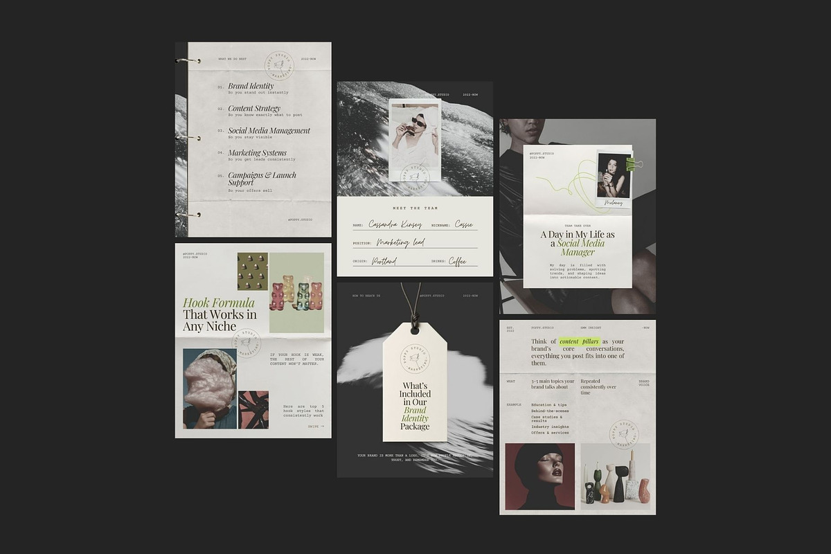 Minimalist Editorial Instagram Post, a Social Media Template by And Done Studio (Photo 2 of 8)